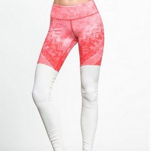 💫HP🎉 ALO Goddess Legging Poppy Casbah/Cream